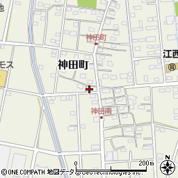 静岡県浜松市中央区神田町951周辺の地図