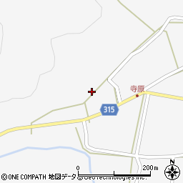 広島県山県郡北広島町寺原1190周辺の地図
