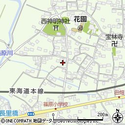 静岡県浜松市中央区篠原町9632周辺の地図