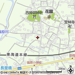 静岡県浜松市中央区篠原町9634周辺の地図
