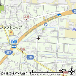 静岡県浜松市中央区篠原町21690周辺の地図