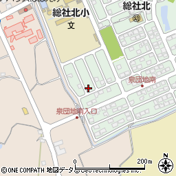 岡山県総社市泉3-28周辺の地図