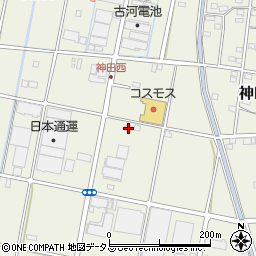 静岡県浜松市中央区神田町1169周辺の地図