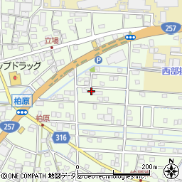 静岡県浜松市中央区篠原町21695周辺の地図