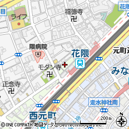 兵庫県神戸市中央区北長狭通6丁目4-15周辺の地図
