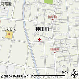 静岡県浜松市中央区神田町955周辺の地図