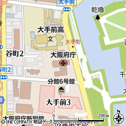大阪府周辺の地図