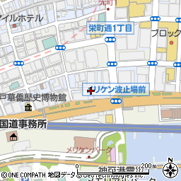 兵庫県信用農業協同組合　連合会営業一部周辺の地図