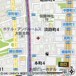 旭有機材株式会社　大阪営業所周辺の地図