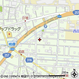 静岡県浜松市中央区篠原町21691周辺の地図