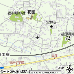静岡県浜松市中央区篠原町9387周辺の地図