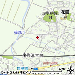 静岡県浜松市中央区篠原町9653周辺の地図