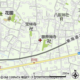 静岡県浜松市中央区篠原町4032周辺の地図