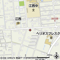 静岡県浜松市中央区神田町762周辺の地図