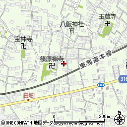 静岡県浜松市中央区篠原町4000周辺の地図