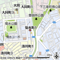 〒652-0058 兵庫県神戸市兵庫区菊水町の地図