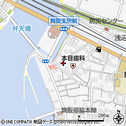 棒屋第一舞阪ハイツ周辺の地図