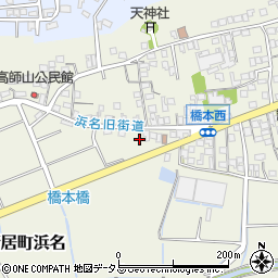 静岡県湖西市新居町浜名1328周辺の地図