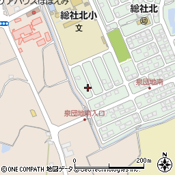 岡山県総社市泉3-11周辺の地図