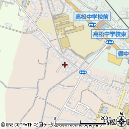 岡山県岡山市北区高松原古才48周辺の地図