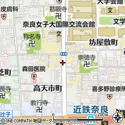 内侍原町周辺の地図