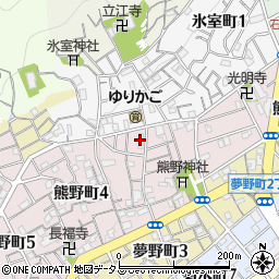 ワコーレパルテール熊野町周辺の地図