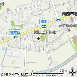 静岡県湖西市新居町浜名1010周辺の地図