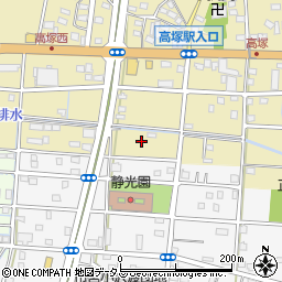 静岡県浜松市中央区高塚町2397周辺の地図