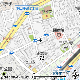 Ｇ－ＧＡＴＥ周辺の地図