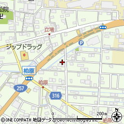 静岡県浜松市中央区篠原町21683周辺の地図