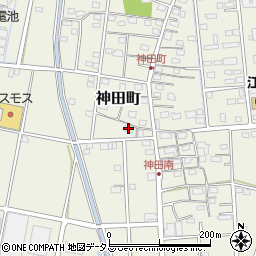 静岡県浜松市中央区神田町952周辺の地図