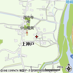 三重県伊賀市上神戸1038周辺の地図