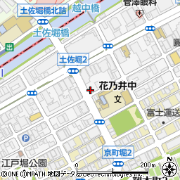 エトーレ江戸堀周辺の地図