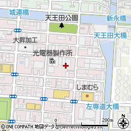 大阪府大阪市城東区東中浜7丁目周辺の地図