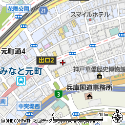 兵庫県信用組合本店営業部周辺の地図