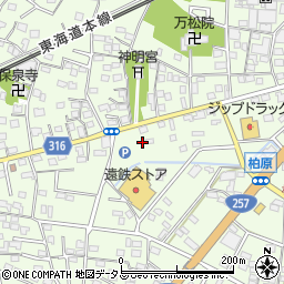 静岡県浜松市中央区篠原町21510周辺の地図