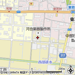 静岡県浜松市中央区新橋町220周辺の地図