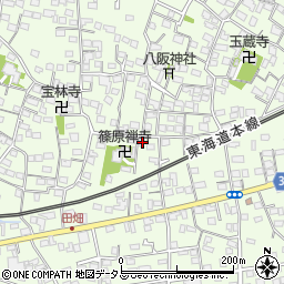 静岡県浜松市中央区篠原町4001周辺の地図