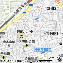 金光教野田教会周辺の地図