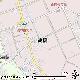 静岡県菊川市高橋4101周辺の地図