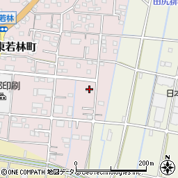 静岡県浜松市中央区東若林町1571周辺の地図