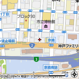 兵庫県神戸市中央区海岸通周辺の地図