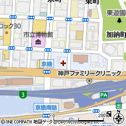 兵庫県神戸市中央区海岸通11周辺の地図