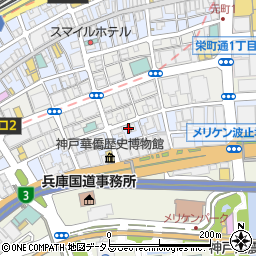 神戸海岸通郵便局 ＡＴＭ周辺の地図