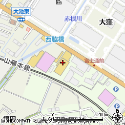 神戸マツダ大久保店周辺の地図