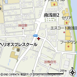 静岡県浜松市中央区法枝町71周辺の地図