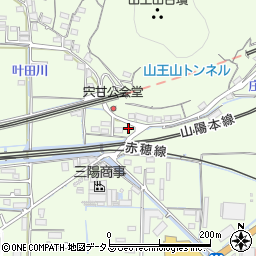 岡山県岡山市東区宍甘134周辺の地図