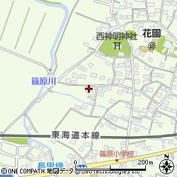 静岡県浜松市中央区篠原町9652周辺の地図