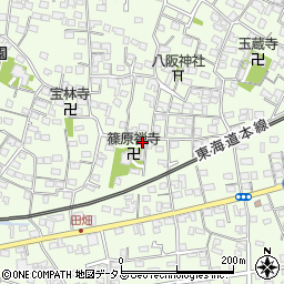 静岡県浜松市中央区篠原町4035周辺の地図
