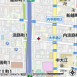 古林紙工株式会社　大阪営業所周辺の地図